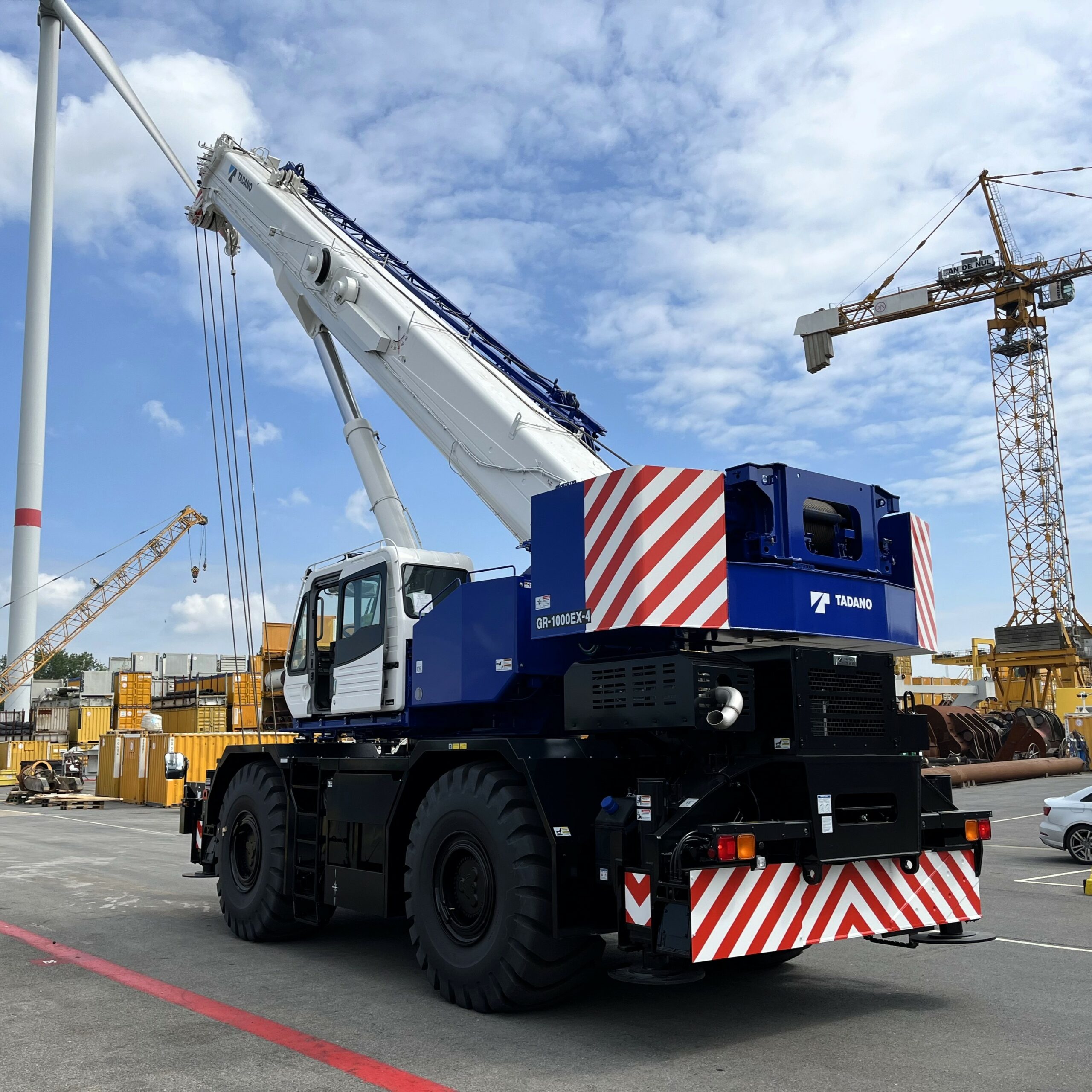 Two Tadano GR-1000EX-4 cranes for Jan de Nul - Eastern Europe & CIS