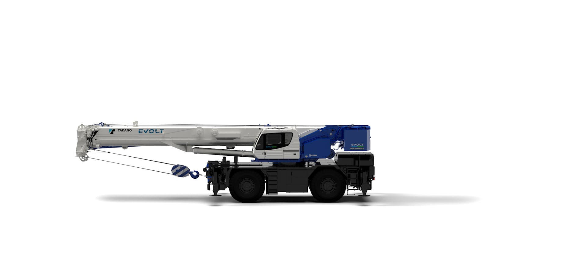 Amazon.co.jp: TADANO タダノ CREVO ROUGH TERRAIN CRANE GR-1000N 1/50モデル クレーン :  おもちゃ